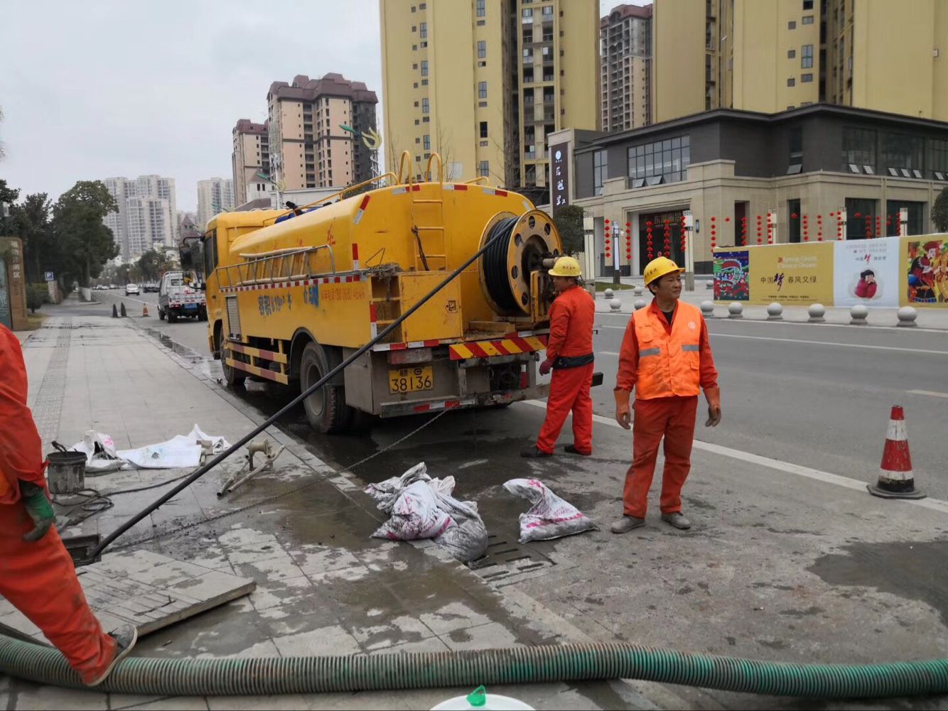 涟源排污管道清淤-管道清洗